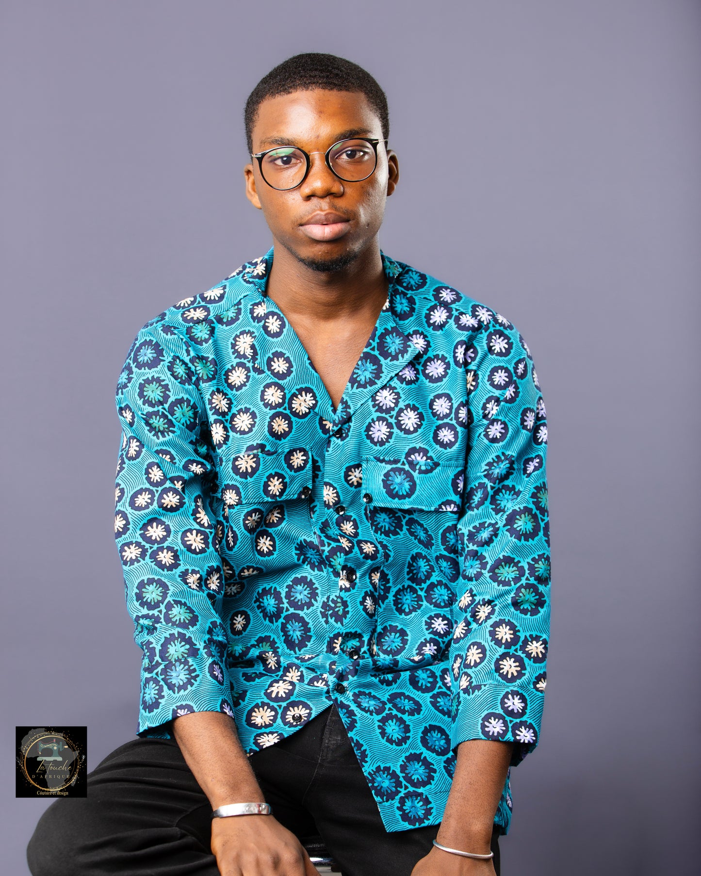 Chemise Homme Bleu Saphir