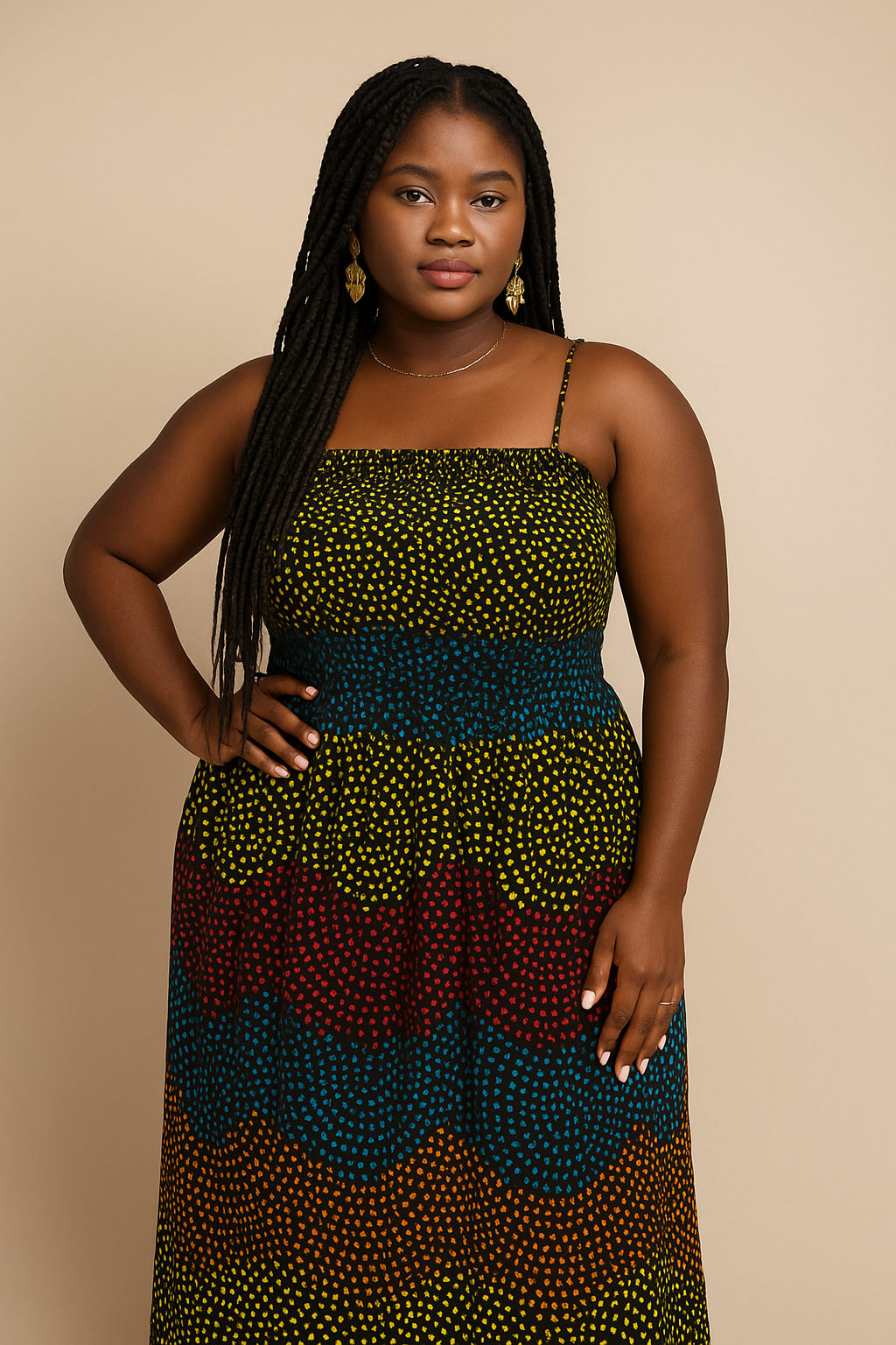 Robe Longue – Élégance Naturelle